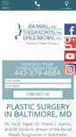 Mobile Screenshot of facial-plasticsurgery.com