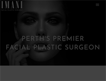 Tablet Screenshot of facial-plasticsurgery.com.au